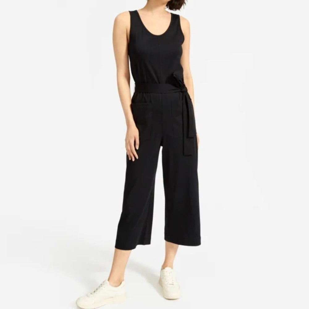Everlane Belted Ankle Jumpsuit